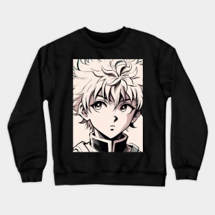 Anime Wonderland: Whimsical Art Prints Featuring Manga-Inspired Designs for Otaku Bliss! Crewneck Sweatshirt